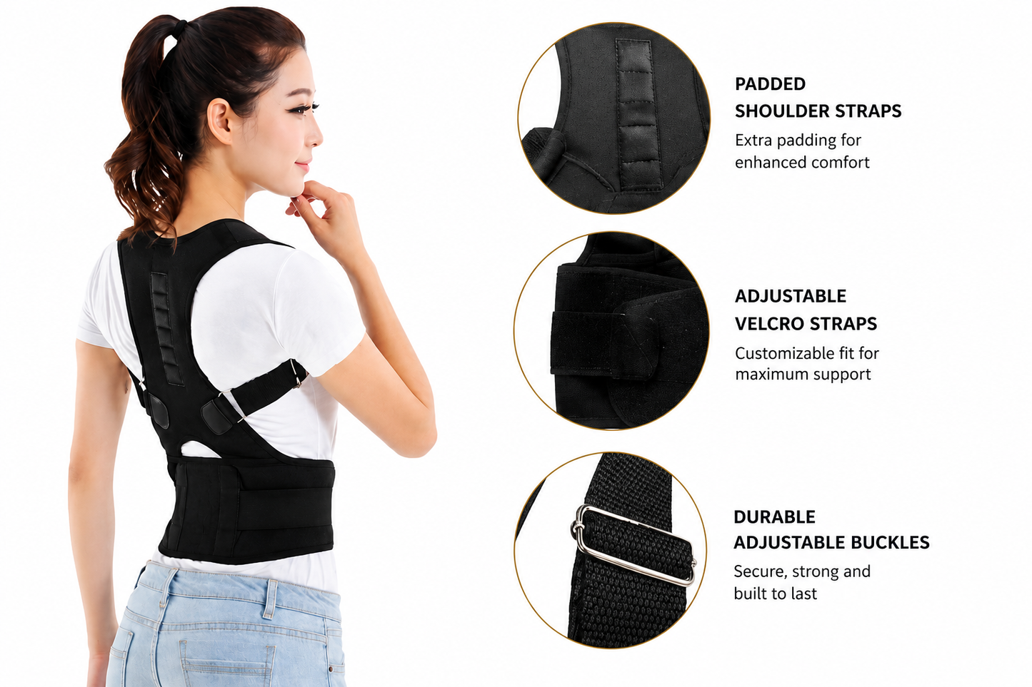 Shoulder Back Support Belt